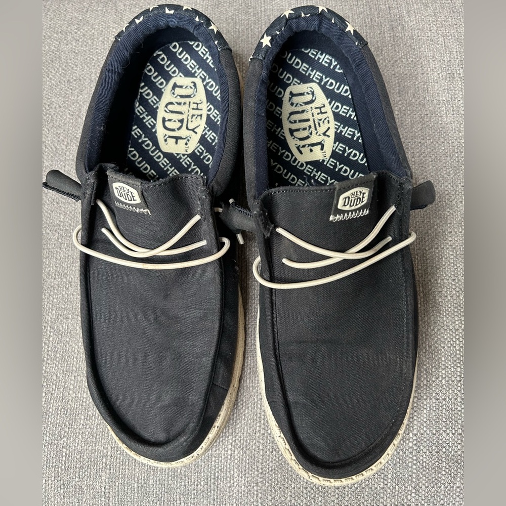 Hey Dude Wally Americana Navy White